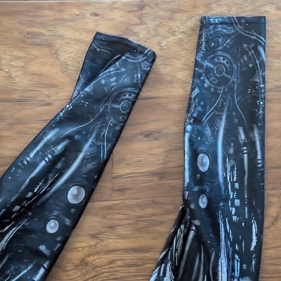 BM Mech leggings black and white size s - Picture 3 of 4